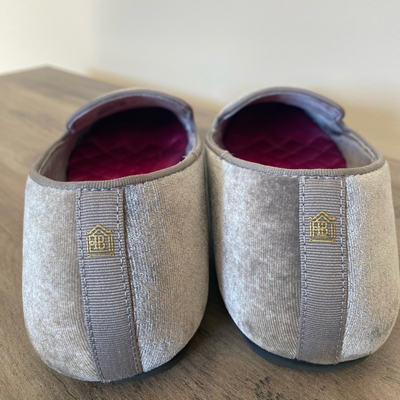 Birdies Women’s The Starling Gray Velvet Loafer Flat Size 7.5 - Picture 7 of 10